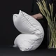 Подушка бамбуковая MirSon Silver Cloud №1019 BamBoo 70х70 см Средняя (2200010363241) - изображение 5