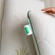 Подушка ортопедическая MirSon №7036 Elite Green nature Dorotea MEN Memory 59х43х12 см (2200003399752) - изображение 3
