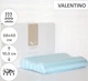 Подушка ортопедическая MirSon №7104 Elite Noble stripe Valentino AERO Memory 58х40х10.5 см (2200003400632) - изображение 1