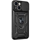 Чехол Epik Camshield Serge Ring ударопрочный для Apple iPhone 13 (6.1") Черный - изображение 3