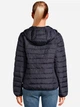 Куртка демисезонная короткая с капюшоном женская Sol's Stream Hooded Women 04445319 L Темно-синяя (3609371666296) - изображение 2