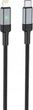 Кабель Borofone BU30 Lynk Smart USB Type-C – Lightning 1.2 м Black (KABAV1000) - зображення 4