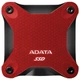 Портативный SSD ADATA SD620 1TB USB 3.2 520/460MB/s Red - изображение 1