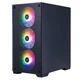 Корпус 1stPlayer X2-M-BK-4F7 Black без БП - изображение 3