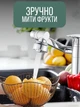 Большая ваза для фруктов из нержавеющей стали волнистая 26x12x10 см золотая (CPD-003) - изображение 6