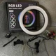 Кольцевая лампа RGB LED MJ26 Soft Ring Light с пультом - изображение 3