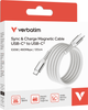 Кабель Verbatim 100 Вт, USB-C–USB-C, 120 см Сірий (31854) - зображення 3