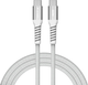 Кабель Verbatim 60 Вт, USB-C–USB-C, 120 см Сірий (31850) - зображення 3