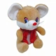 Мягкая игрушка Мышка с бантом (бежевый) (TS01091996122985) - изображение 1