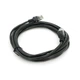 Патч-корд литий RITAR, CCA, UTP, RJ45, Cat.5e, 3m, чорний PCR-CCA/3Bk - зображення 2