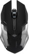 Mysz E-Blue Auroza Gaming USB e-Box Black (EMS639BKAA-UI) - obraz 1