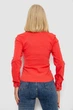 Рубашка женская однотонная, цвет коралловый, XS, 230R068 - изображение 4