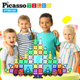Magnetyczne klocki Picasso Tiles Mini Diamond Series 100 elementów (817338022327) - obraz 6