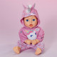 Zestaw ubrań dla lalki Baby Born Strój Jednorożca 43 cm 839409 (4001167839409) - obraz 7