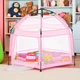 Детский каркасный манеж складной Bambi MR 1512 Powder Pink палатка автоматическая детская каркасная 146×127×110 см с чехлом Розовый - изображение 1