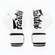 Боксерские перчатки Fairtex BGV14 White 10 унций (бинты в комплекте) - изображение 6