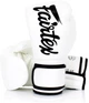 Боксерские перчатки Fairtex BGV14 White 10 унций (бинты в комплекте) - изображение 9