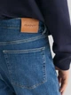 Джинсы Slim Fit мужские GANT Extra Slim Active Recover Jeans 1000264-972 30-32 Синие (7325707141058) - изображение 9
