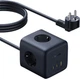 Мережевий фільтр Baseus EnerFill FA11 Cube Power Strip 3AC+1U+1C 67W 1.5m EU Cosmic Black (6932172687526) - зображення 1
