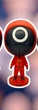 Фигурка Игра в кальмара Squid game на подставке треугольник, круг 17см 1 шт - изображение 4