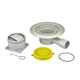 Трап для душа квадратный 10*10 см Koer FD14-100x100-90 с угловым выходом AC0661 - изображение 3