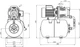 Насосная станция Agua AT JET 100L Нmax 50 м Qmax 52 л/мин P 1100 Вт (CV035088) - изображение 5