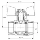 Кран шаровой Koer 1/2" ГГМ (KR.217.B) синий (KR2719) - изображение 5