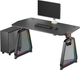 Biurko gamingowe ULTRADESK Booster Black (UDESK-BO-BA/BB) - obraz 2