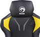 Fotel gamingowy Marvo CH-133 Black/Yellow (6932391924822) - obraz 6