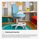 Дитяче крісло Evo-Kids Mio Ergo Lite Blue (Y-507 Lite KBL) Блакитний - изображение 5