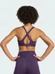 Спортивный топ для фитнеса женский Adidas Tlrdreact Training JW4874 XL-AB Фиолетовый (4068809020069) - изображение 2