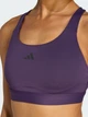 Спортивный топ для фитнеса женский Adidas Tlrdreact Training JW4874 M-AB Фиолетовый (4068809016192) - изображение 4