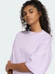 Футболка хлопковая женская Adidas ALL SZN Soft Lux Loose Sportswear JW5069 XS Фиолетовая (4068808547284) - изображение 4