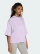 Футболка хлопковая женская Adidas ALL SZN Soft Lux Loose Sportswear JW5069 M Фиолетовая (4068808547307) - изображение 3
