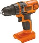 Akumulatorowa wiertarko-wkrętarka Black+Decker BDCDD18N - obraz 1