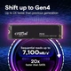 Внутренний SSD накопитель Crucial P310 2TB (CT2000P310SSD8) - изображение 4