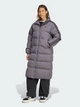 Пуховик зимний длинный женский Adidas Originals Adicolor JX2952 XL Серый (4068808527439) - изображение 1