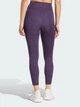 Спортивные леггинсы для фитнеса высокие женские Adidas Opt Pow Ess 7/8 JY4818 XS Фиолетовые (4068808033800) - изображение 2