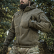 Флісова кофта з капюшоном M-Tac Windblock Division Gen.II Dark Olive розмір M - зображення 3
