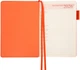 Ежедневник датированный Leo Planner 2026 Binario A5 368 страниц Оранжевый (252641) (5056574456748) - изображение 4