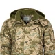 Зимовий Бушлат на флісі Softshell з Капюшоном піксель розмір S - зображення 5