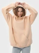 Набор худи теплых оверсайз женских Ray Oversize U0404W-Cream-Dark Grey-Black L/XL 3 Бежевый/Темно-серый/Черный (RAY2000000045641) - изображение 5