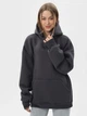 Набор худи теплых оверсайз женских Ray Oversize U0404W-Dark Grey-Black 2XL/3XL 2 Темно-серый/Черный (RAY2000000045290) - изображение 7