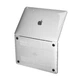 Прозрачный чехол с блестками накладка Hardshell для MacBook Air 13,6" M2 2022 A2681 / M3 2024 A3113 / M4 2025 A3240 Glitter Case ультратонкий пластик - изображение 5