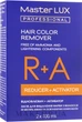 Засіб для видалення фарби з волосся - Master LUX Professional 2x100ml (813364-70309) - зображення 1