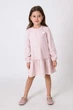 Платье для девочки Mevis 5584 01 116 см светло-розовый - изображение 2