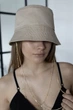 Панама женская летняя с цепочкой D.Hats бежевая - изображение 1