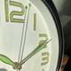 Настенные часы Бесшумные (25 см) Ph-03-W QUARTZ черные - изображение 7