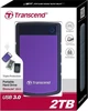 Внешний жесткий диск (HDD) 2.5" USB 2.0TB Transcend StoreJet 25H3 (TS2TSJ25H3P) Violet - изображение 4