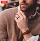 Смарт-кольцо XO RS01 Smart Ring размер 10 (титановый сплав, 5ATM) - изображение 10